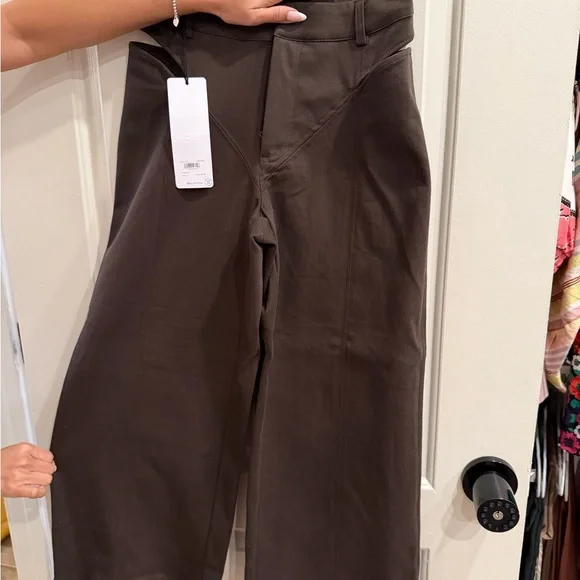 ALO Yoga Dark Brown Chinos
